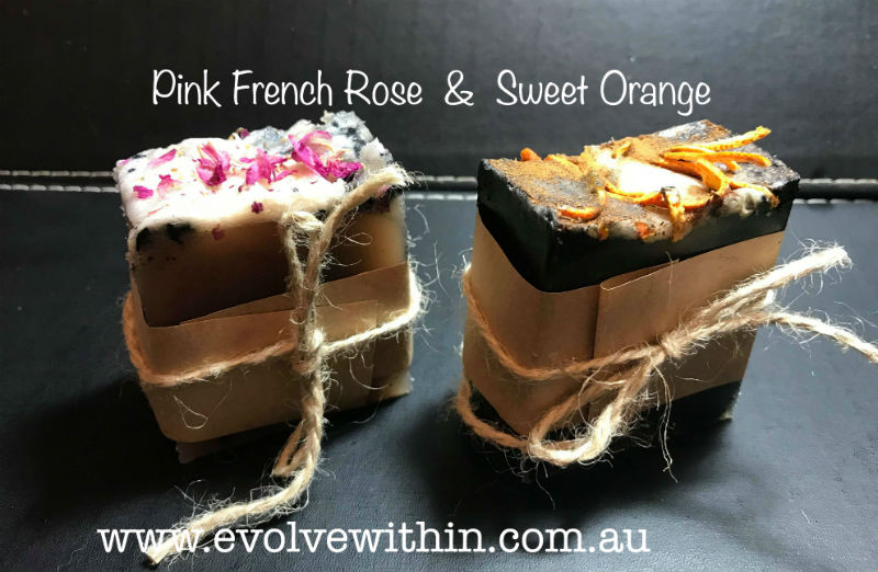 Sweet Orange or Pink French Rose ~ Organic Soap